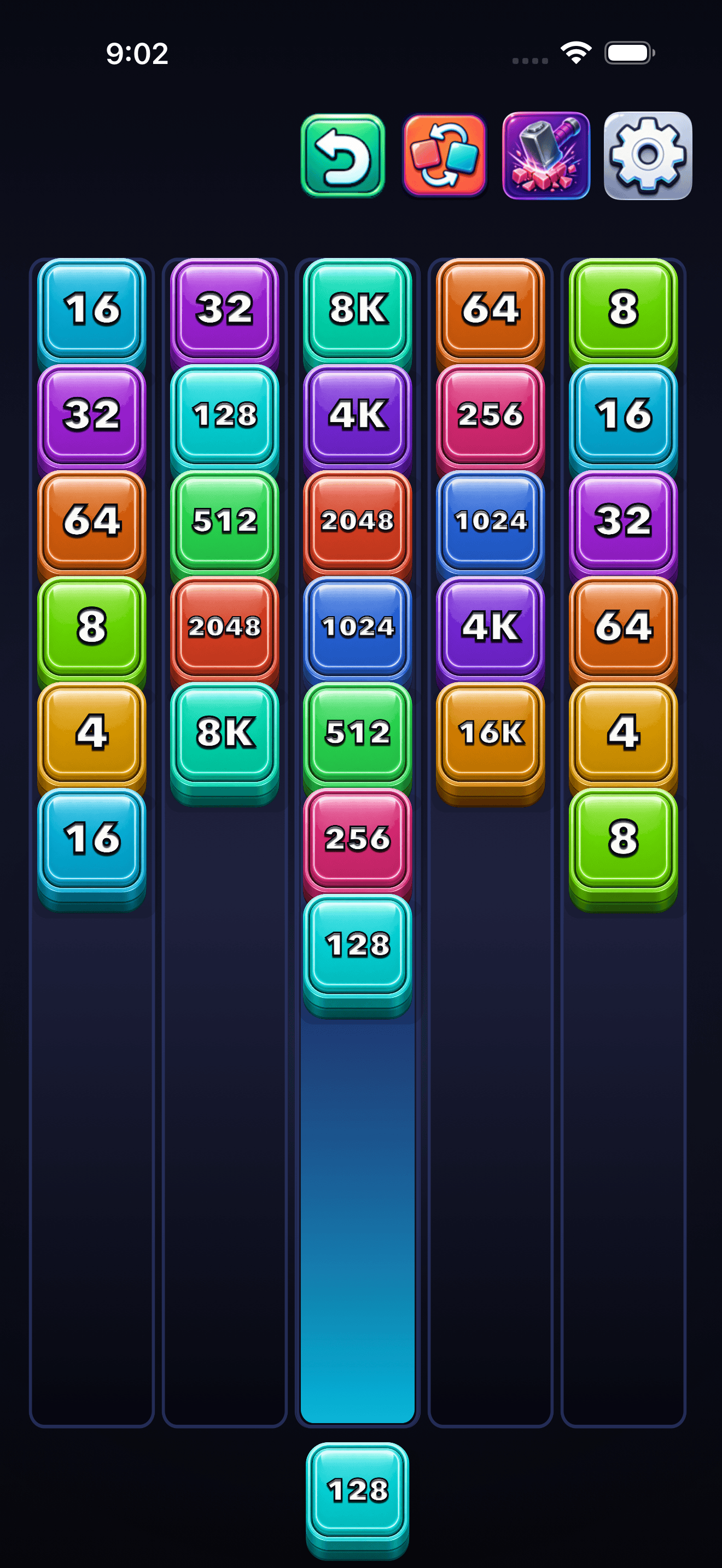 2048 Block combo screenshot